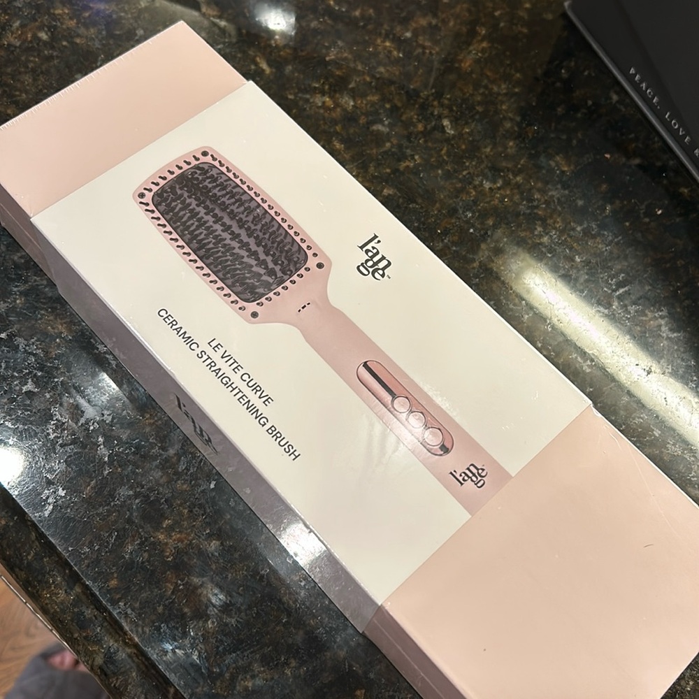 Lange Le Vite Curve ceramic straightening Brush